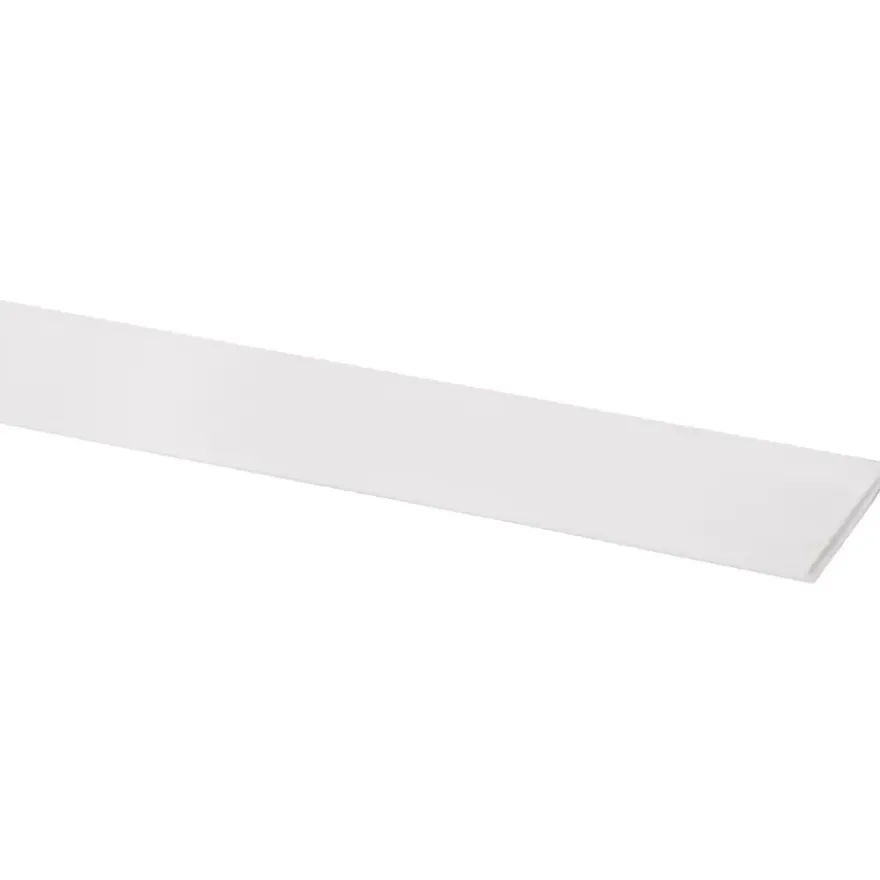 Platstaf 2600 x 30mm wit