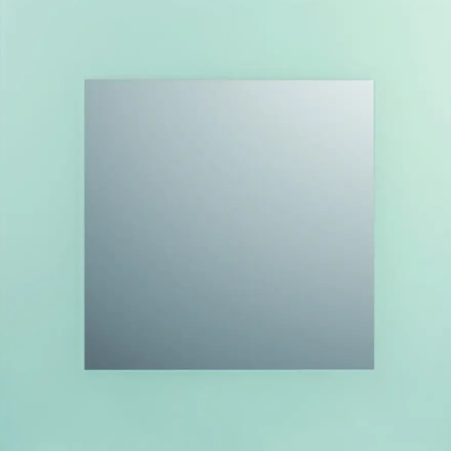 Plieger Art-line spiegel met kader 40 x 40 cm