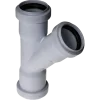 PPC T-stuk 45° 40 mm
