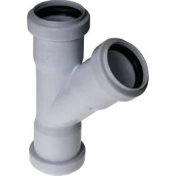 PPC T-stuk 45° 40 mm