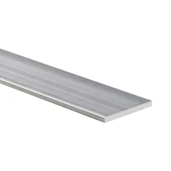 Profiel plat aluminium brut 30x2x2000mm