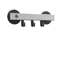 Pro-line wankapstok magnetisch met 3 haken - grijs / zwart