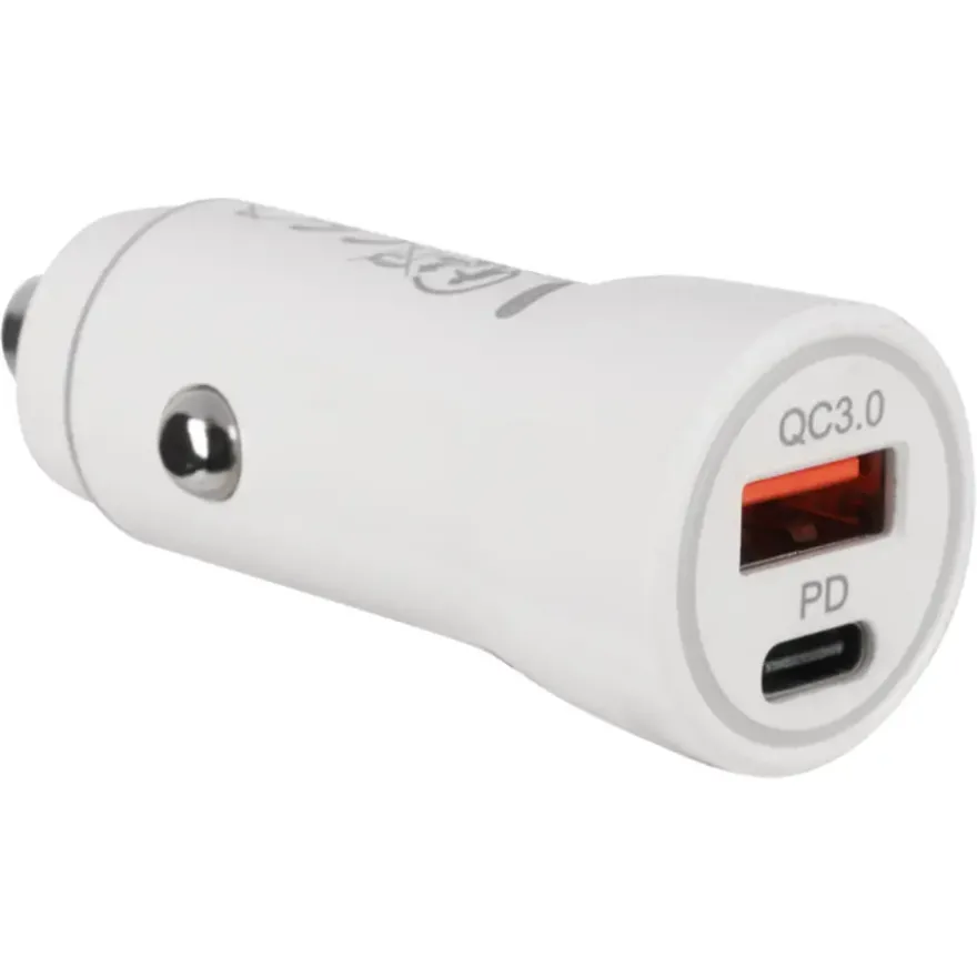 Q-Link autolader QC+PD 20W wit