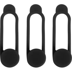 Q-Link cableorganiser zwart 3 stuks
