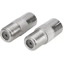 Q-Link coax adapter 1 male/FCON 1 female/FCON buitendraad