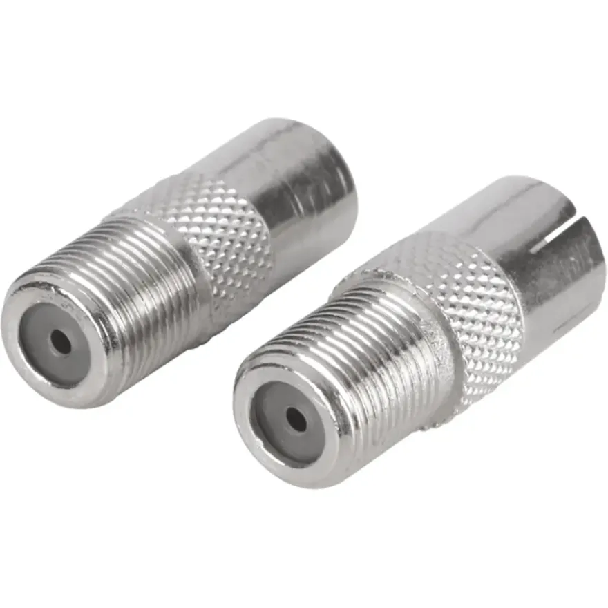 Q-Link coax adapter 1 male/FCON 1 female/FCON buitendraad