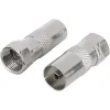 Q-Link coax adapter 1 male/FCON 1 female/FCON binnendraad