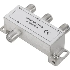 Q-Link coax F-splitter 3-weg
