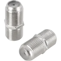 Q-Link coax kabel F-koppelstuk 2 stuks