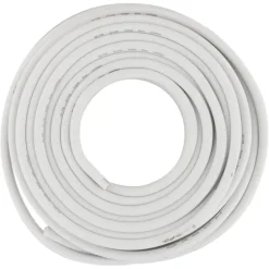 Q-Link coax kabel 20 meter wit kabelkeur