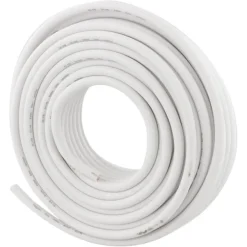 Q-Link coax kabel 20 meter wit kabelkeur