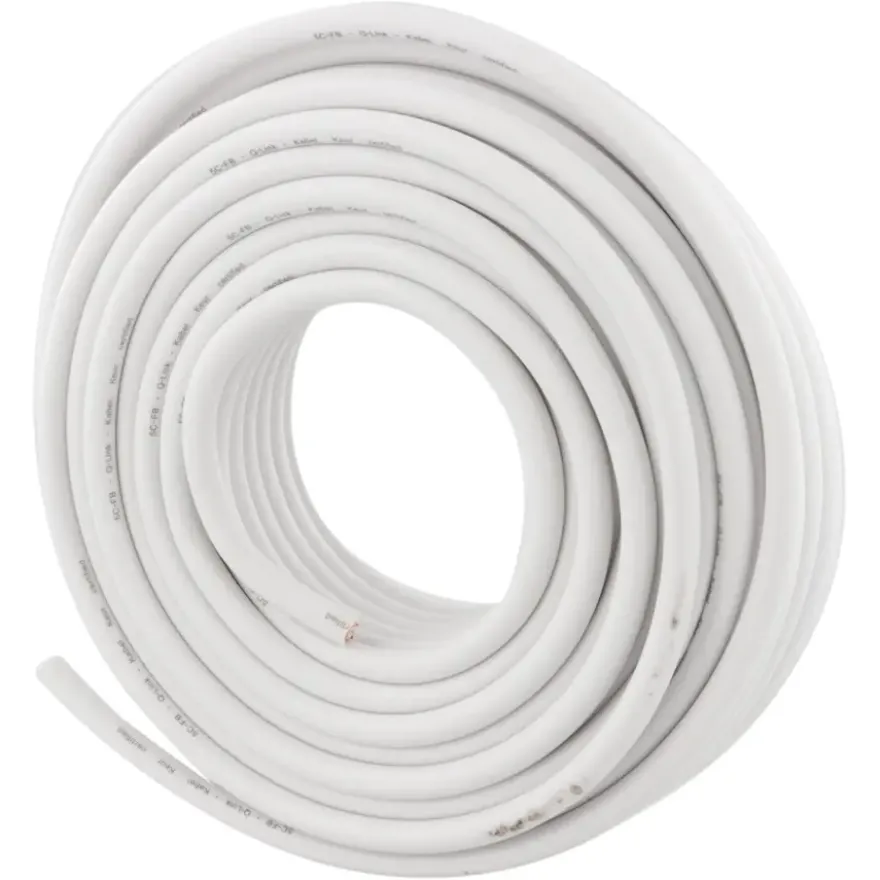Q-Link coax kabel 20 meter wit kabelkeur