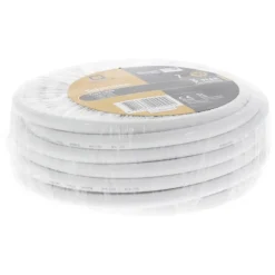 Q-Link coax kabel 10 meter wit kabelkeur