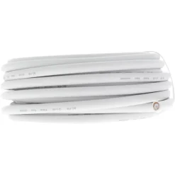 Q-Link coax kabel 10 meter wit kabelkeur