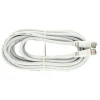 Q-Link coax kabel RG59 met F-connector 5 meter wit