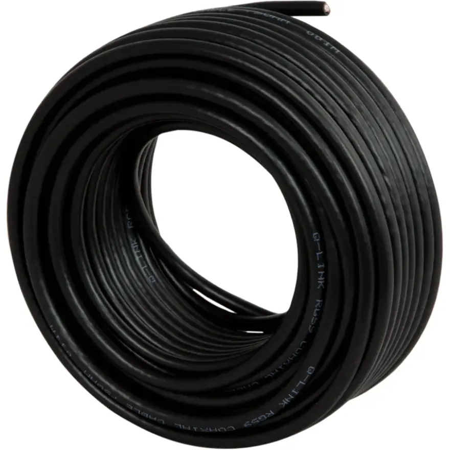 Q-Link coax kabel satelliet 20 meter zwart