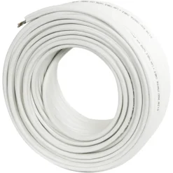 Q-Link coax/utp kabel RG6 25 meter wit