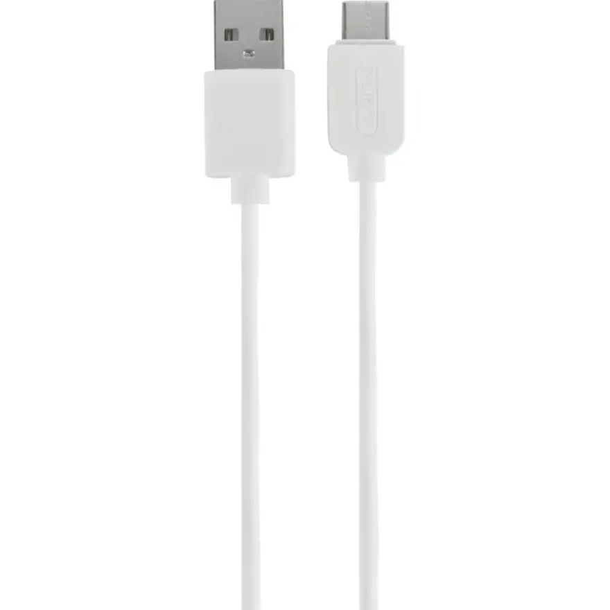 Q-link datakabel 2.0 USB-A MA type-C 1.5 meter wit