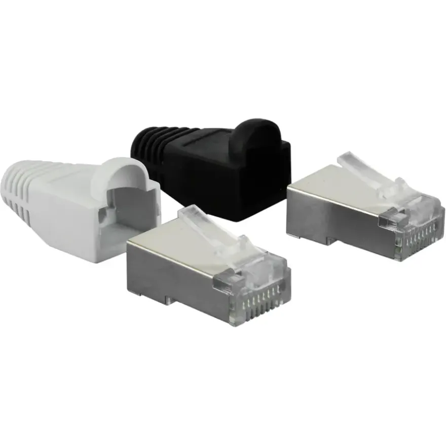 Q-Link FTP connector RJ45 met hoesje 8 stuks KPN keur