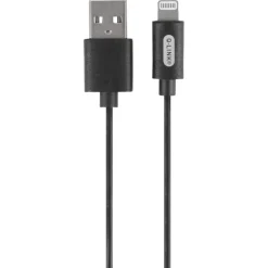 Q-link laadsnoer Iphone USB-A kabel 1 meter zwart