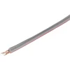 Q-Link luidsprekersnoer 2 x 0,25 mm² 25 meter grijs