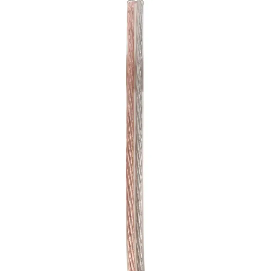 Q-Link luidsprekersnoer 2 x 1,5 mm² 50 meter transparant