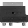 Q-Link scart adapter/schakelaar scart/3XRCA/SVHS