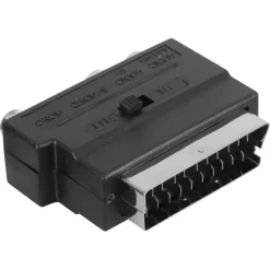 Q-Link scart adapter/schakelaar scart/3XRCA/SVHS