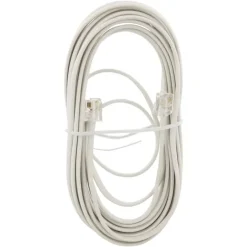 Q-Link telefoon aansluitsnoer modulair 2RJ11 plug 5 meter wit
