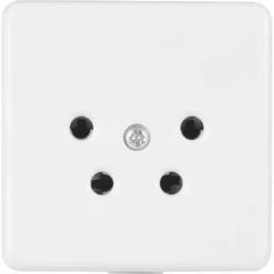 Q-Link telefoon contactdoos opbouw modulair 4 polig wit