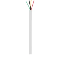 Q-Link telefoonkabel rond 4x 0,5 mm² 20 meter wit
