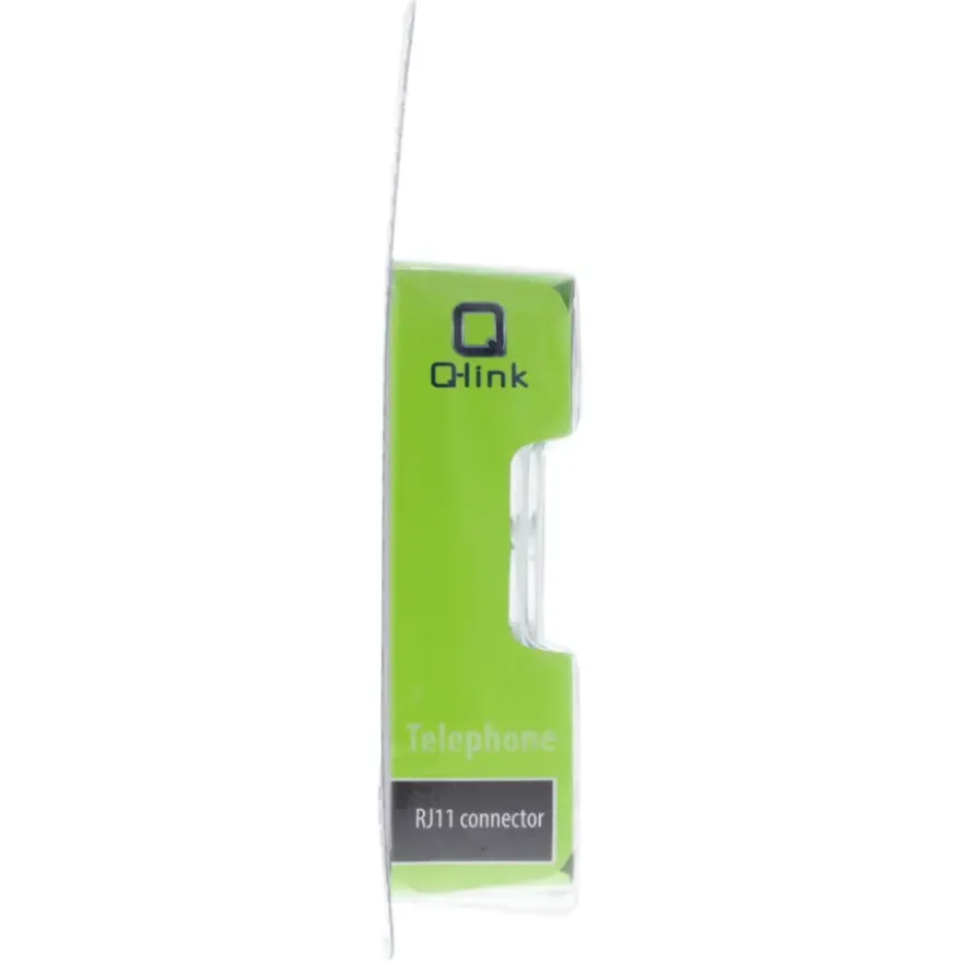 Q-Link Telefoon Plug Modulair 4-polig 6 Stuks