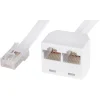 Q-Link telefoon splitter modulair ADSL wit