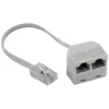 Q-Link telefoon splitter modulair ADSL wit