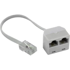 Q-Link telefoon splitter modulair ADSL wit