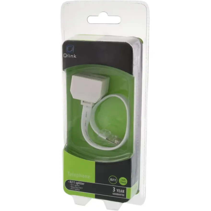 Q-Link telefoon splitter modulair ADSL wit
