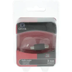 Q-Link tulp verbinder RCA-RCA female