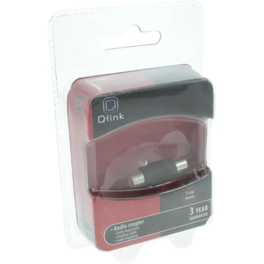 Q-Link tulp verbinder RCA-RCA female