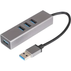 Q-Link USB-A Hub 4 USB 3.0 poorten