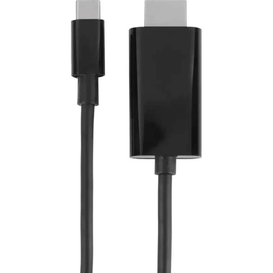 Q-link USB-C naar HDMI kabel 2 meter zwart