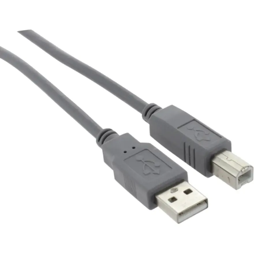 Q-Link USB kabel 2.0 printer/scanner 2 meter grijs