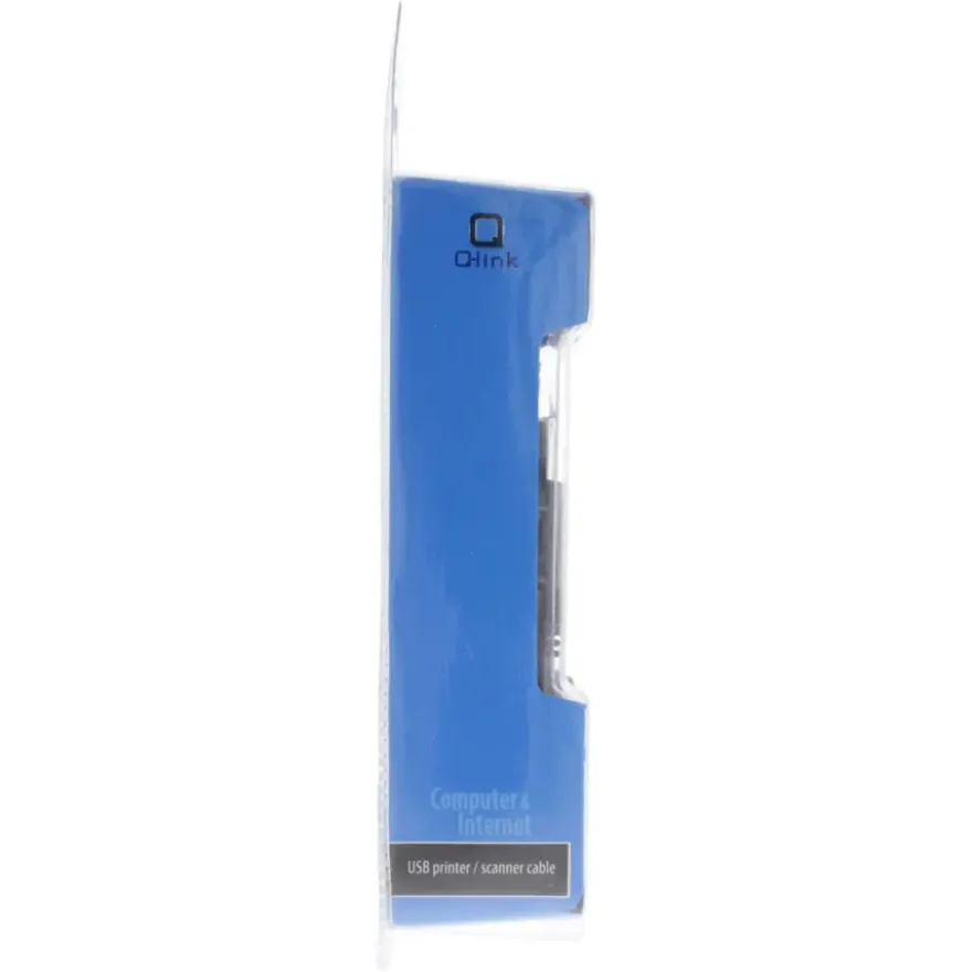 Q-Link USB kabel 2.0 printer/scanner 2 meter grijs