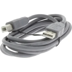 Q-Link USB kabel 2.0 printer/scanner 2 meter grijs