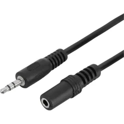 Q-Link verlengkabel stereo 3.5 mm male/female 2.5 meter