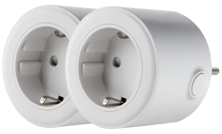 Qnect Slimme stekker Wifi Duopack