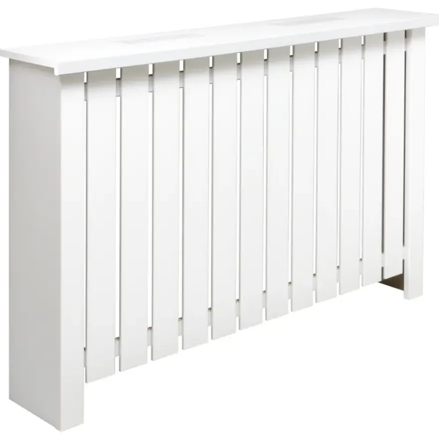 Radiatorbekleding Oxford wit 153x100 cm