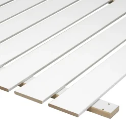 Radiatorbekleding Oxford wit 153x100 cm