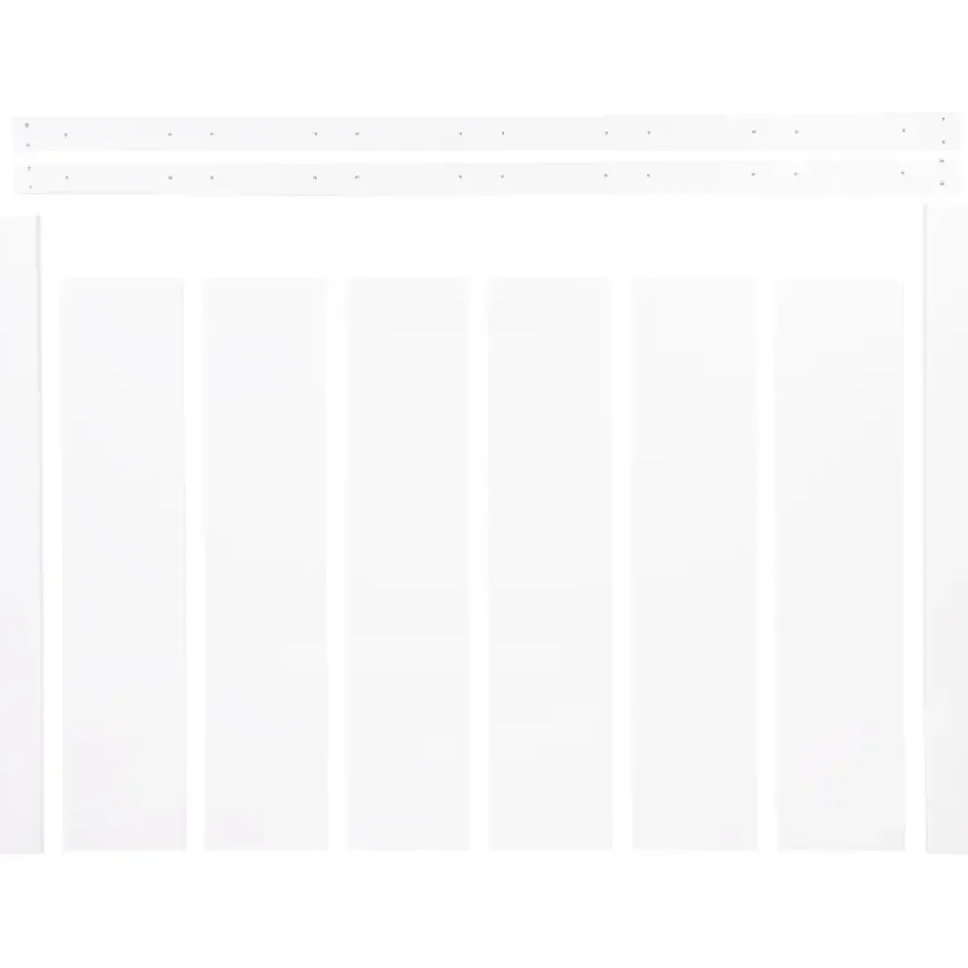 Radiatorpaneel Preston wit 153x100 cm