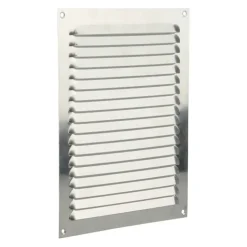 Renson ventilatierooster opbouw aluminium zilver 200x250 mm