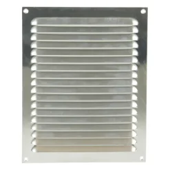 Renson ventilatierooster opbouw aluminium zilver 200x250 mm